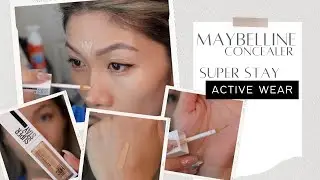 *NEW* MAYBELLINE SUPERSTAY CONCEALER ACTIVEWEAR | Nadia Ngo