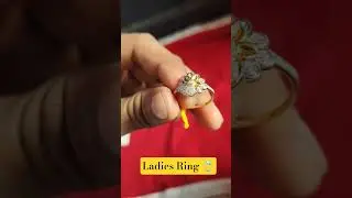 लेडीज रिंग 💍#gold #ring #shorts