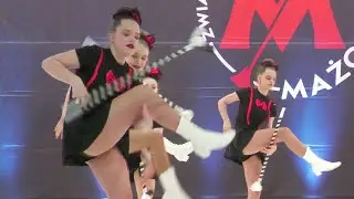 Majorettes ' DZIEWCZĘTA Z BUŁAWAMI'- Drezdenko / Mażoretki /mini formation mace junior/ Wschowa 2023