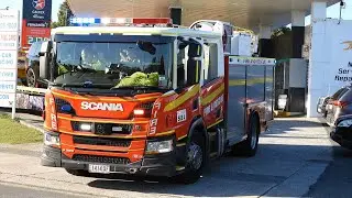 [On Scene] QFR 508A (Enoggera) along with QPS and QAS on Scene of an RTC Rollover | Everton Park,QLD