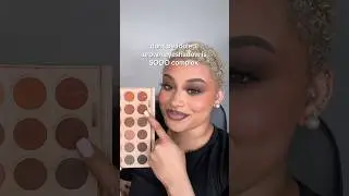 DARK BROWN ONE EYESHADOW EYESHADOW LOOK #oneeyeshadow #browneyemakeup #easyeyeshadow #darkbrown