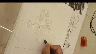 Easyarts47 recreated jimlee superman and lex luther art work