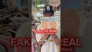 Popmart Labubu the monsters big into energy Fake vs real #labubu #popmart #labubuviral #fakevsreal