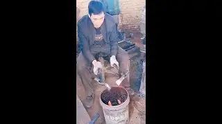 🔥 The Ultimate Ax Quenching Challenge: Genius or Idiot? 🔥