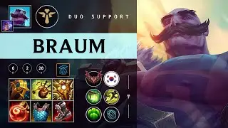 Braum Support vs Rell - KR Grandmaster Patch 26.02