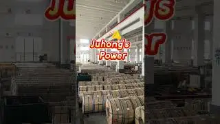 Juhong Steel Strap Manufacturing: Automated Production & Precision Quality | Factory Tour #shorts