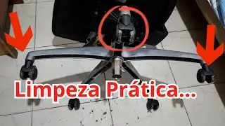 Como Limpar as Rodinhas da Cadeira.