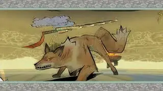 Okami HD Ninetails fight!