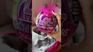 [ASMR] NEON POP STARS ⭐️ LOL SURPRISE MYSTERY UNBOXING #lolsurprise #asmr #shorts