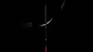 Jumonji Yari Timelapse bits #zbrush #timelapse #3dart #art #weapon #spear #samurai #yari #japan #ten