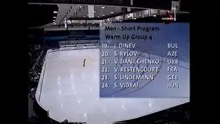 4th Group Warm-Up, Men Event - 1999 European Figure Skating Championships Short Program
