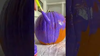 An Easy way to decorate a pumpkin