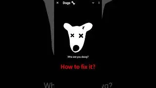 DOGS problem &ldquo;who are you dawg&rdquo; solution