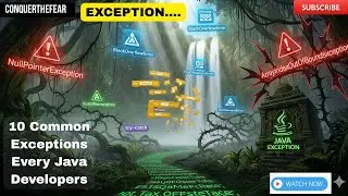STOP Getting These 10 Java Exceptions: A Pro's Guide to Mastering Common Errors | conquerthefear