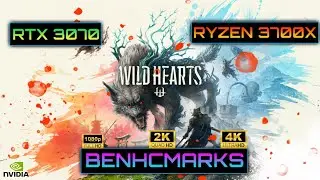 WILD HEARTS PC | RTX 3070 | Ultra - Low  Settings  | Ryzen 7 3700X | 1080p/1440p/2160p |