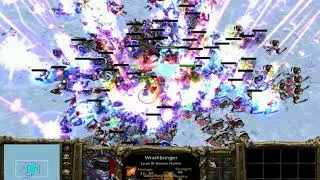(Comment Request) 200 Footman vs 4 Night Elf Heroes (Lv10 With Skills) Fully Upgrade 1080p