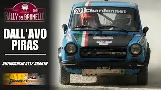 Rally del Brunello 2024 || Dall'Avo-Piras || Autobianchi A112 Abarth