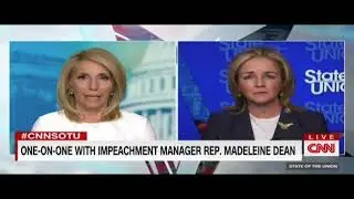 Rep. Dean appears on CNN's State of the Union to discuss upcoming impeachment trial with Dana Bash
