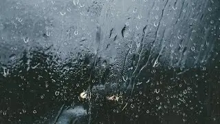 Suoni della pioggia per dormire, pioggia sul vetro - raining on the window, relax sleep