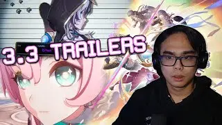 WHAT IS GOING ON?! | Reacting to Honkai: Star Rail 3.3 Trailers for the first time! |