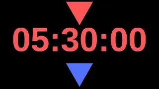330 Minutes Timer | 5.5 Hours Timer | 5.5 Hours And 330 Minutes Countdown