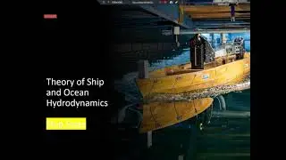 Hi #1 - Introduction to Theory of Ship and Ocean Hydrodynamics