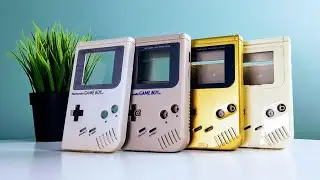 GameBoy Shells - RetroBrite, Repaint or Replace?