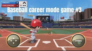 Baseball 9 career mode game #3 vs knights went 5/5 shutout game