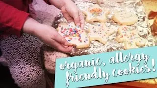 ORGANIC, ALLERGY-FRIENDLY COOKIES!