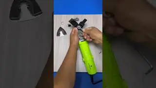 Oscillating attachment | How to convert angel grinder into oscillating  tool #short #india #viral