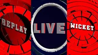 Next-Gen 4K 3D Cricket Broadcasting and Live Streaming Assets Overlays