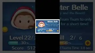 How To Play - Use Winter Belle In A Game - Line Disney Tsum Tsum