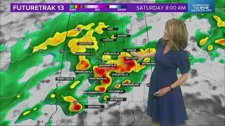 Live Doppler 13 Forecast | 5 p.m. update, April 17, 2025