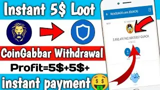 Coin Gabbar loot Instant 5$+🤑 Coin Gabbar Withdrawal Proof😱 Instant Crypto Loot🔥#newloot