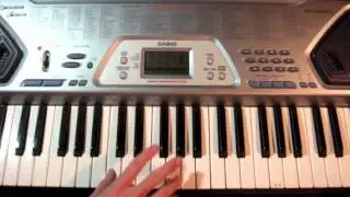 Piano Lesson 2 - Steps, Chord Structure, and a Song