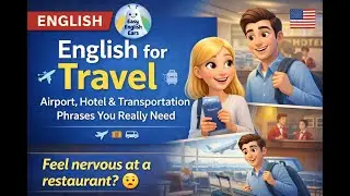 English for Travel | Airport, Hotel & Transportation Phrases You Really Need
