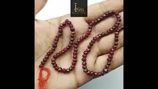 Natural Red Garnet Rondelle Beads Strand, Red garnet Gemstone, Loose Gemstone lot #crystals #garnet