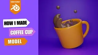 Blender Tutorial-Coffee Cup Modeling for Beginners