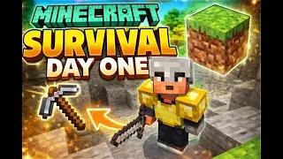 My First Minecraft Survival Guide Ep. 1