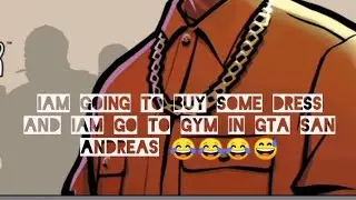 GTA SAN ANDREAS GOING TO BUY SOME DRESS FOR CJ COMEDY MALAYALAM #video 