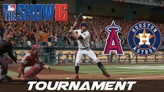 MLB The Show 16 Tournament [#07] | AL West Divisional - Angels vs Astros