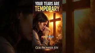 Your Tears Are Temporary | God Promises Joy | Powerful Prayer 🙏 #shorts