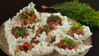 🐂 Im Restaurant abgeschaut: So wird TARTAR gemacht! Das beste Rindertartar-Rezept