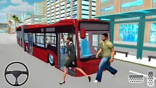 Route Shuttle Bus - Bus Simulator Game - Download Now - Android GamePlay