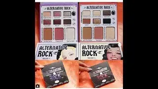 THE BALM ALTERNATIVE ROCK FACE PALETTES