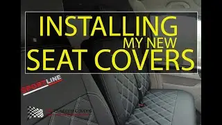 Installing NEW SEAT COVERS in my VW T6 - I LOVE THEM!