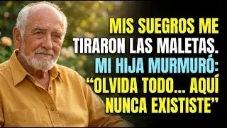Mis suegros me arrojaron las maletas  Mi hija murmuró “Olvida todo… aquí nunca exististe”
