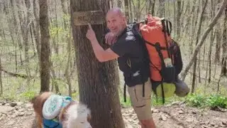 Brain injury survivor hiking the Appalachian Trail to raise awareness