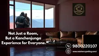 Kanchenjunga View Common Seating Area | Hotel Red Cherry Pelling