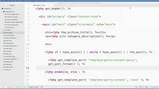 055 Working with Category Archive Templates